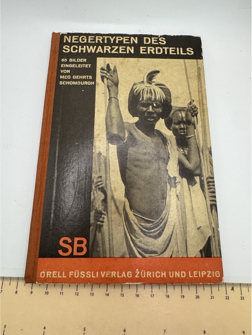 1930 ethnographic photo book titled Negertypen des Schwarzen Erdteils